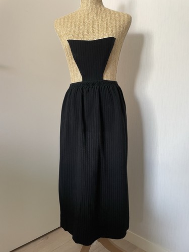 Ancien tablier long costume - tablier,