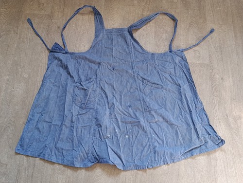 Ancien tablier bleu de - ancien, /