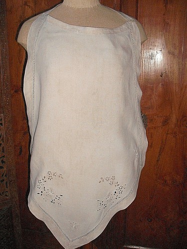 Ancien tablier service avec - tablier,