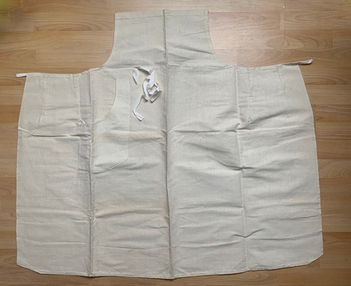 Grand tablier ancien toile - ancien, en