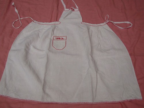 Ancien tablier alsace - tablier, en